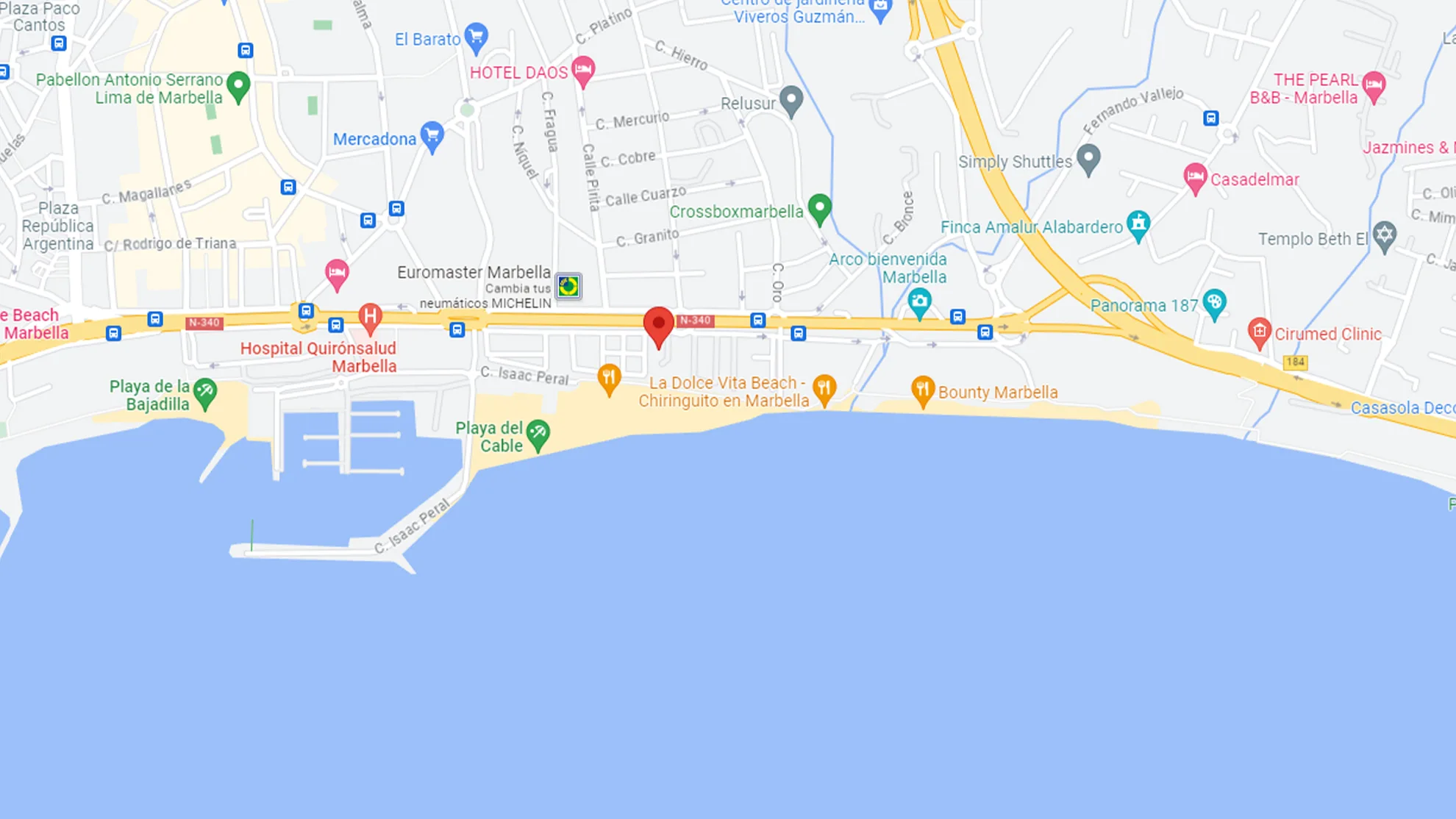 mapa calahonda servicios 1